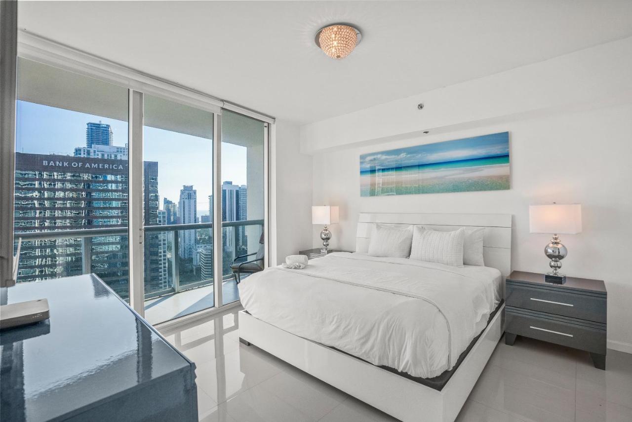 Splendid Unit Outstanding View-W Hotel Brickell Miami Bagian luar foto