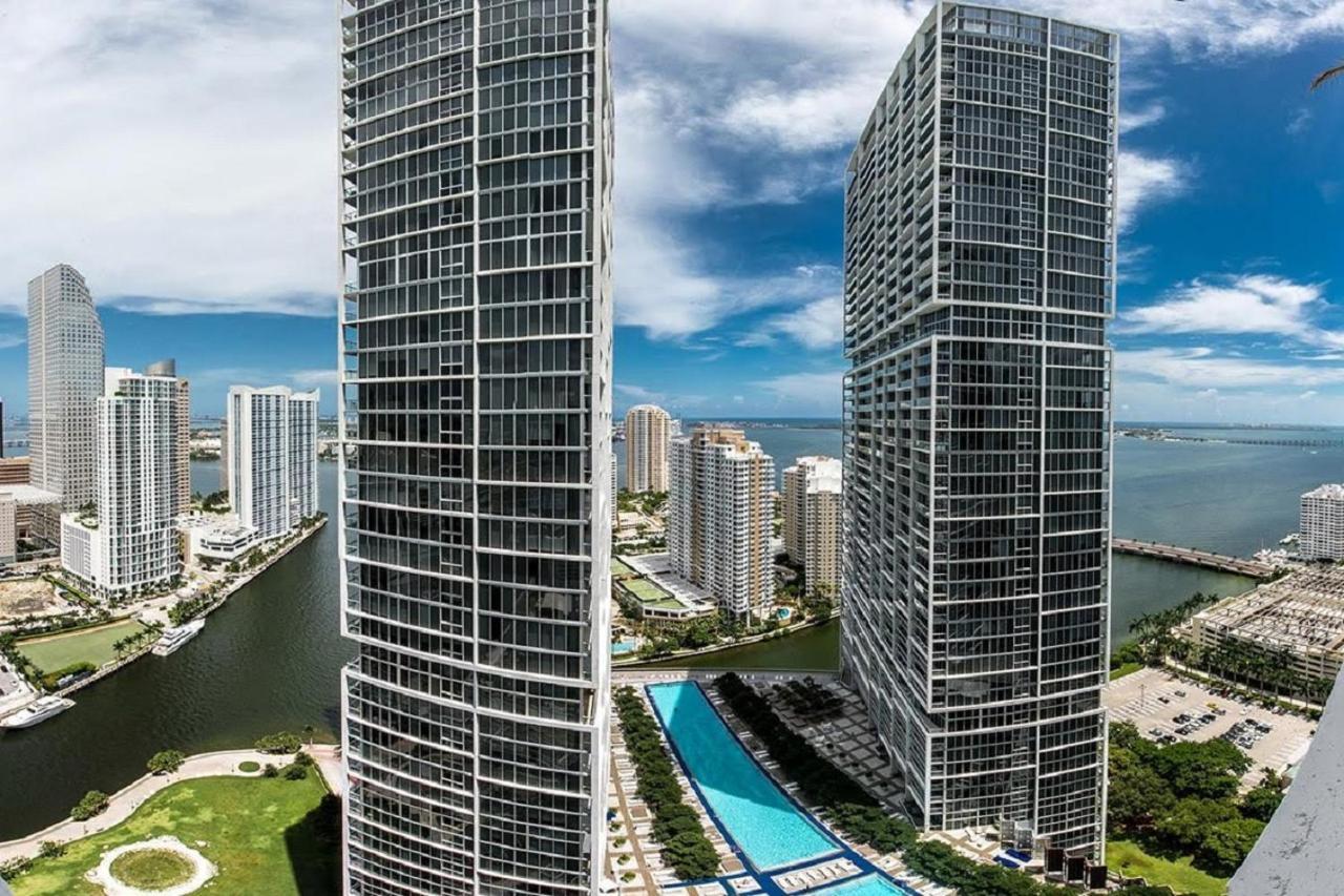 Splendid Unit Outstanding View-W Hotel Brickell Miami Bagian luar foto